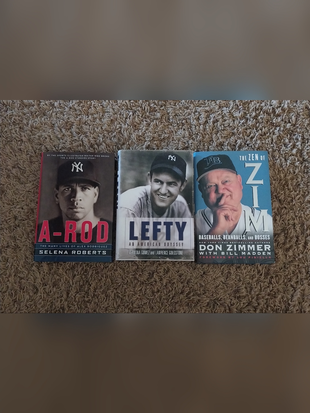 Bundle of 3 Baseball Books